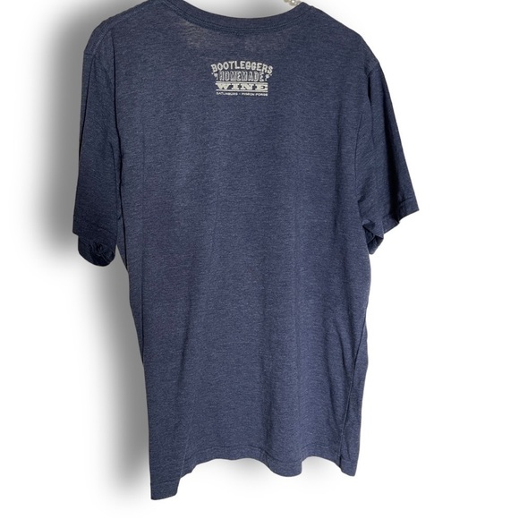 BOOTLEGGERS Homemade Wine Women’s Short Sleeve USA flag Wine Bottle T-shirt XL - Picture 7 of 10